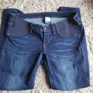 Old Navy Rockstar side panel maternity pants